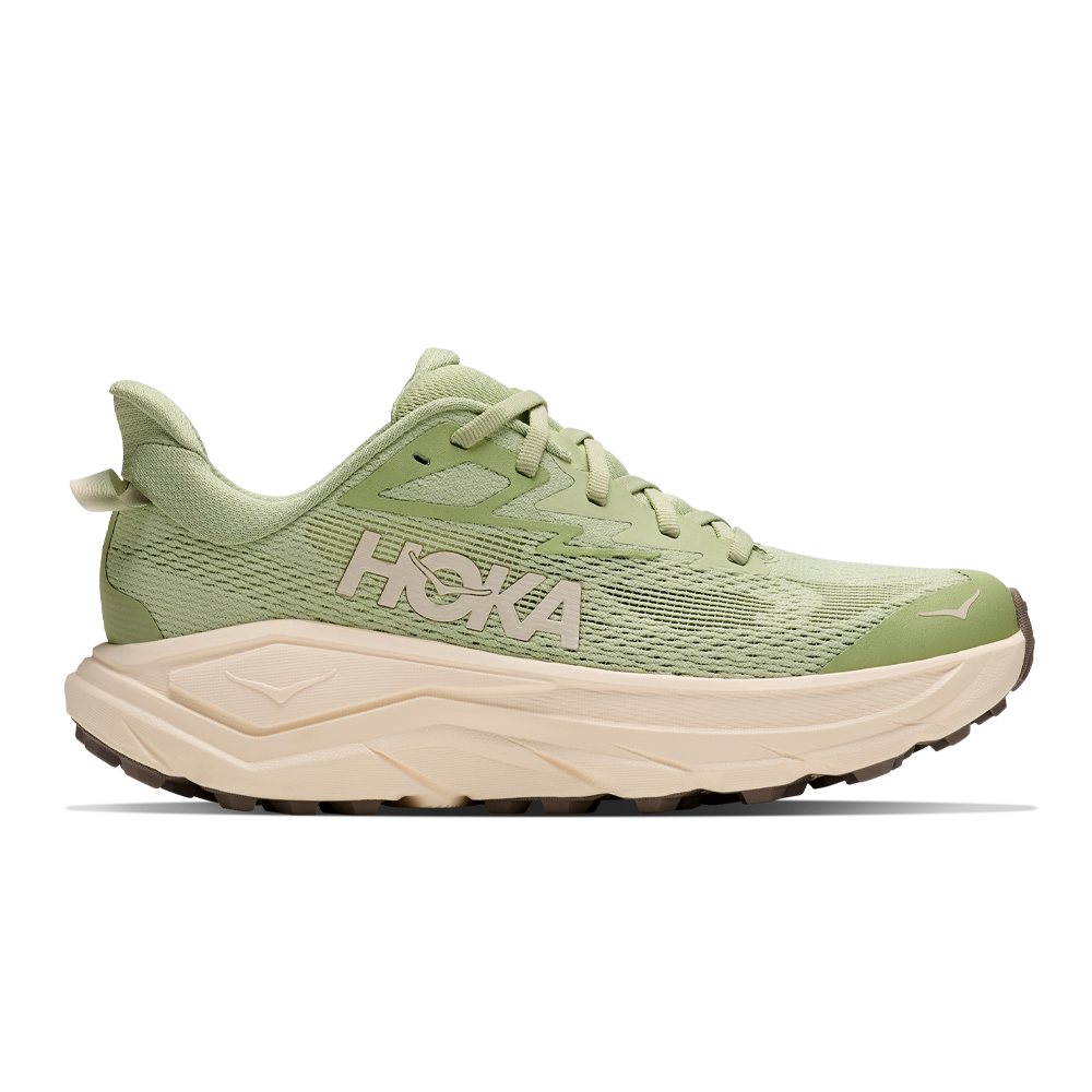 HOKA Challenger 8 Women's Trail Running Shoes - Morning Dew/Alabaster