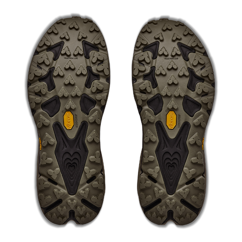 HOKA Challenger 8 Men's Trail Running Shoes - Antique Olive/Black