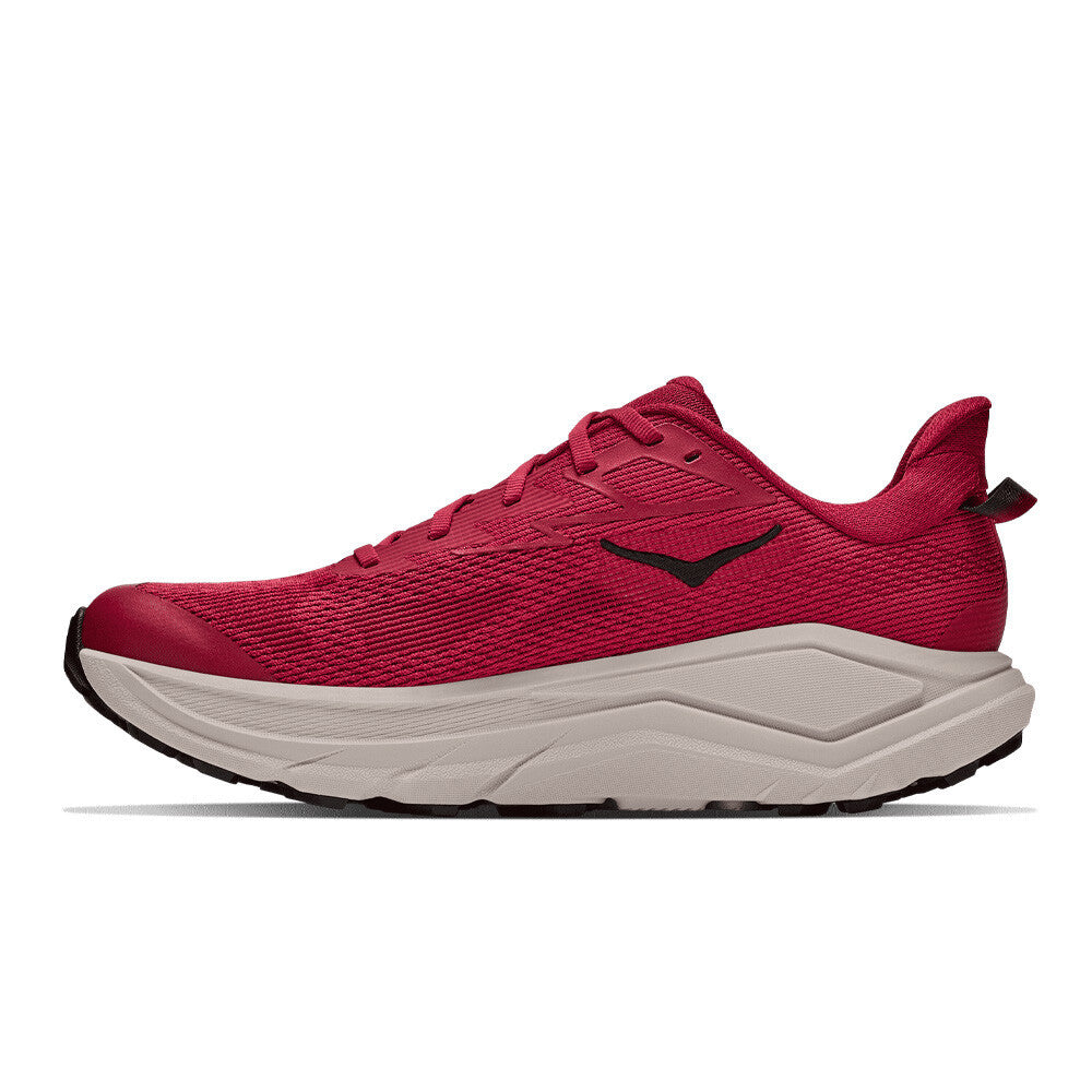 HOKA Challenger 8 Men's Trail Running Shoes - Red Agate/River Rock Grey