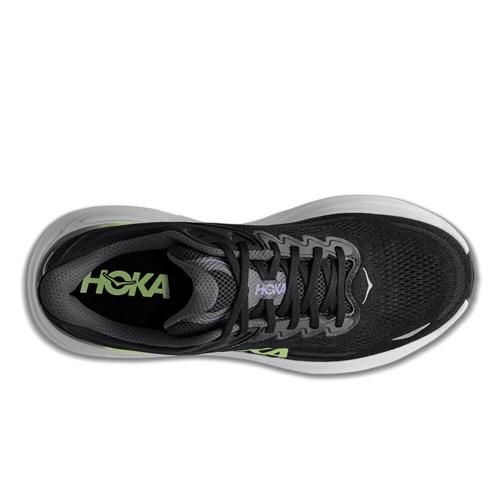 HOKA Bondi 9 Men's Running Shoes - Black/Navy