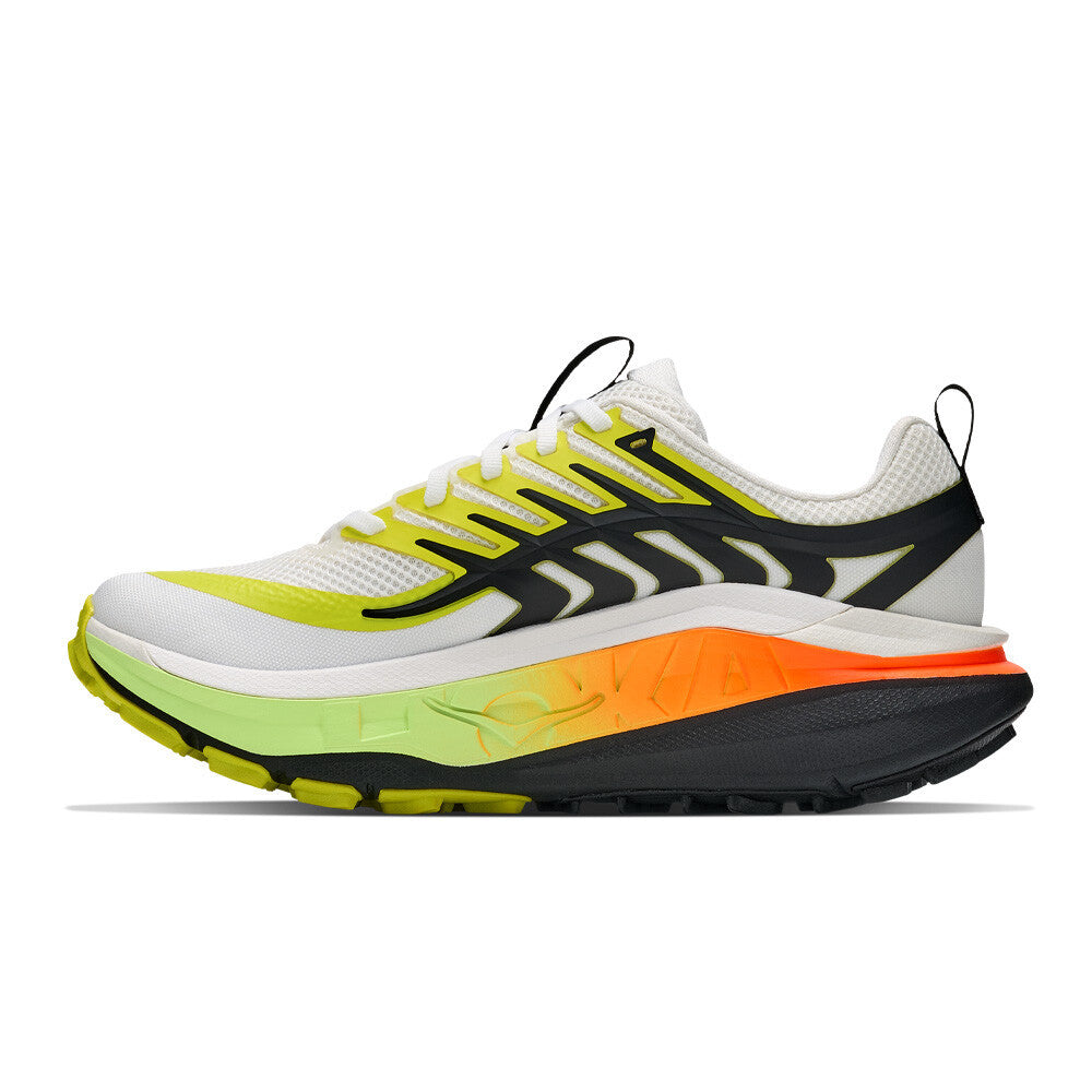 HOKA Stinson 8 Men's Trail Running Shoes - Frost/Black