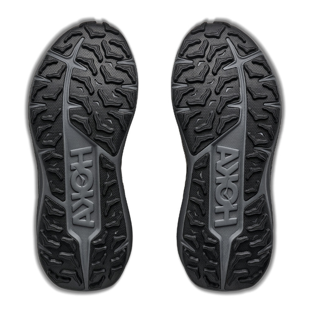 HOKA Stinson 8 Men's Trail Running Shoes - Black/Outer Orbit