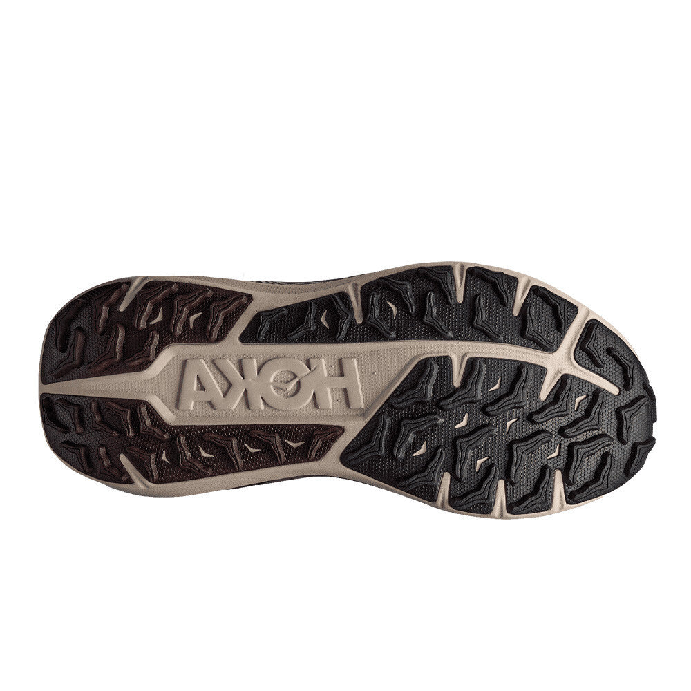 HOKA Stinson 8 Men's Trail Running Shoes - River Rock Grey/Spiced Chocolate