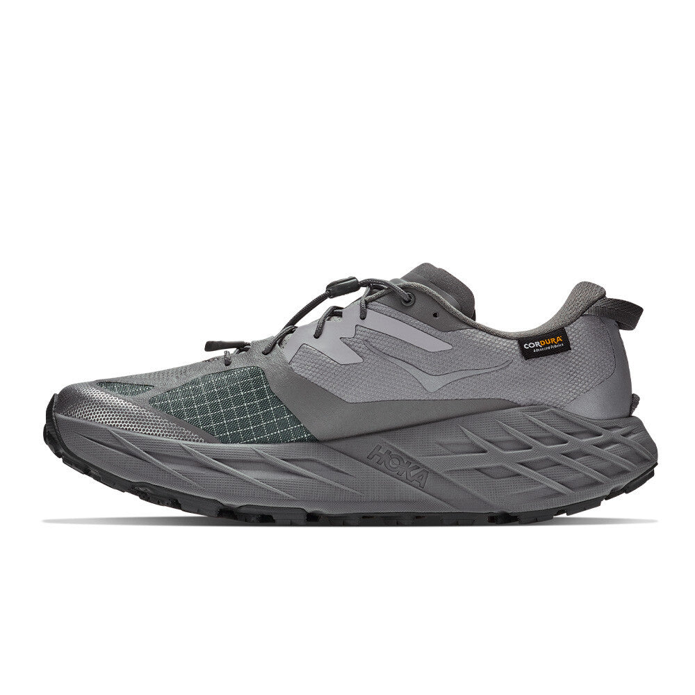 HOKA Speedgoat 7 GORE-TEX Men's Trail Running Shoes - Asteroid/Galactic Grey
