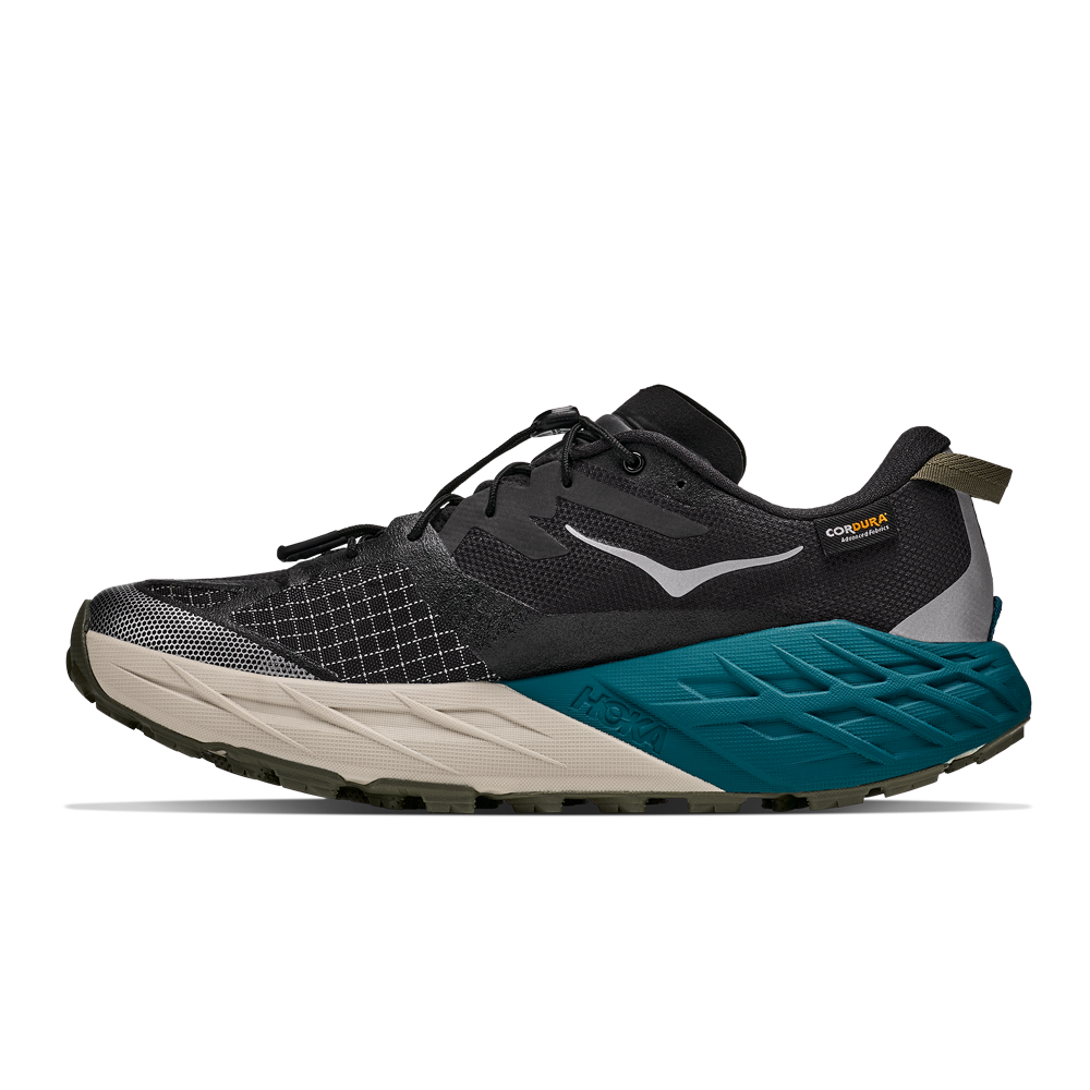 HOKA Speedgoat 7 GORE-TEX Men's Trail Running Shoes - Tidal Wave/River Rock Grey