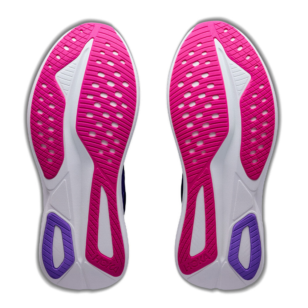 HOKA Mach 7 Men's Running Shoes - Carbon Black/Cosmic Purple