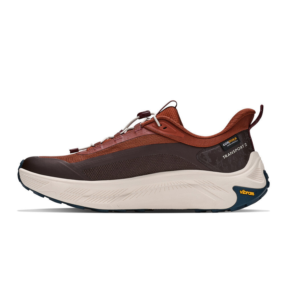 HOKA Transport 2 GORE-TEX Men's Walking Shoes - Coastal Redwood/Alabaster