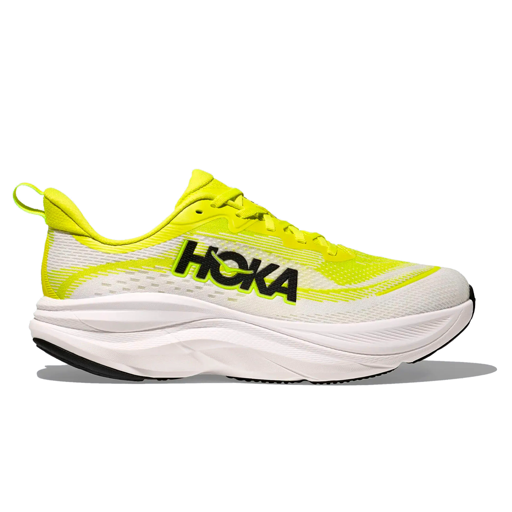 HOKA Skyflow Men's Running Shoes - Citrus/Neon White