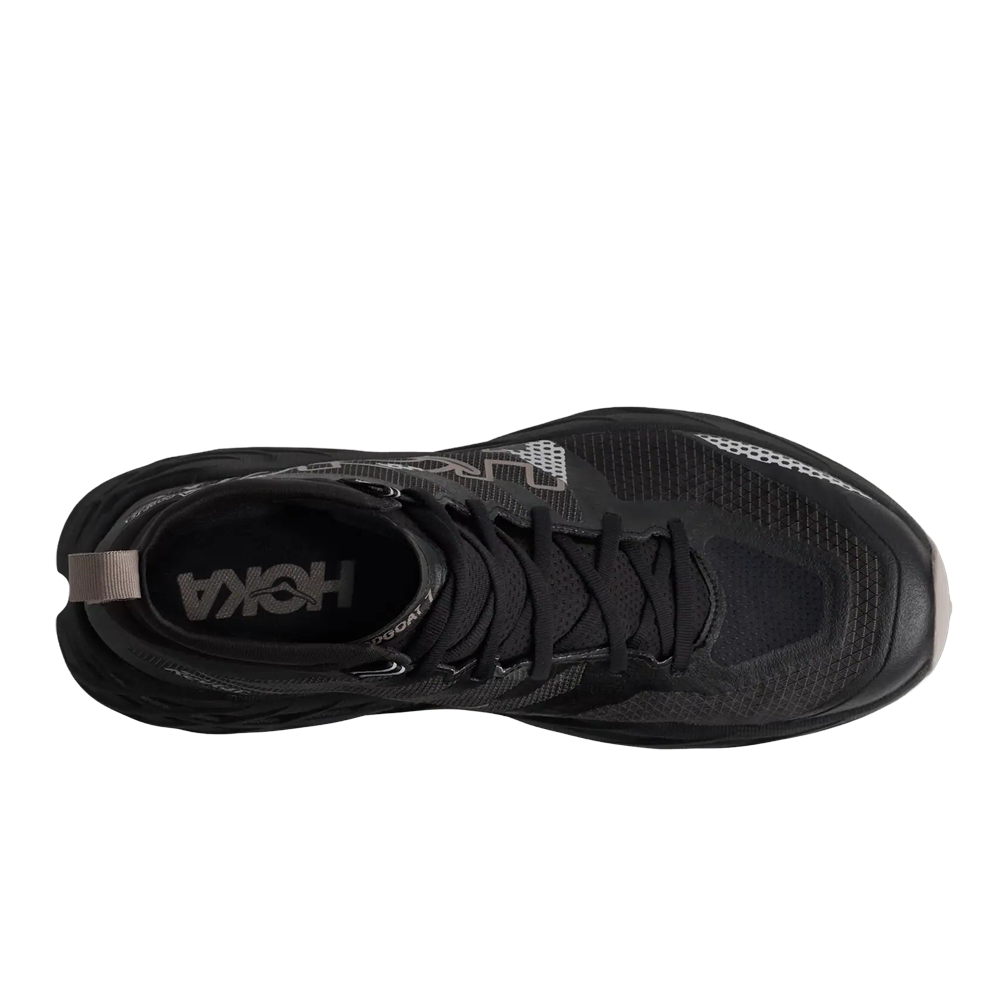 HOKA Speedgoat 7 Hike GORE-TEX Men's Hiking Shoes - Black/Pebble Grey
