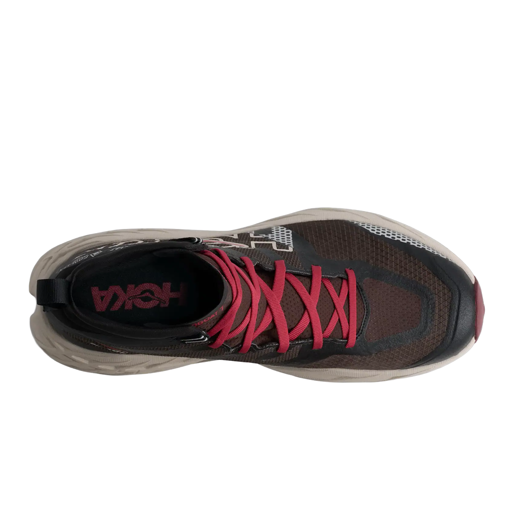 HOKA Speedgoat 7 Hike GORE-TEX Men's Hiking Shoes - Spiced Chocolate/River Rock Grey