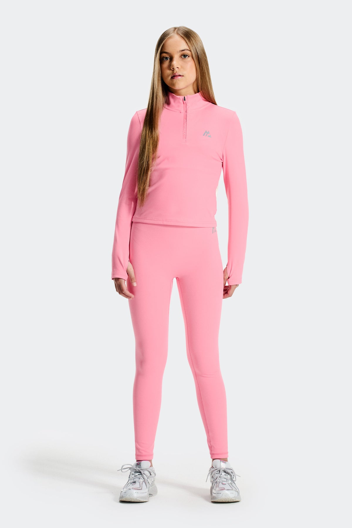 Montirex Girls' Icon Full Length Legging - Sweet Pink