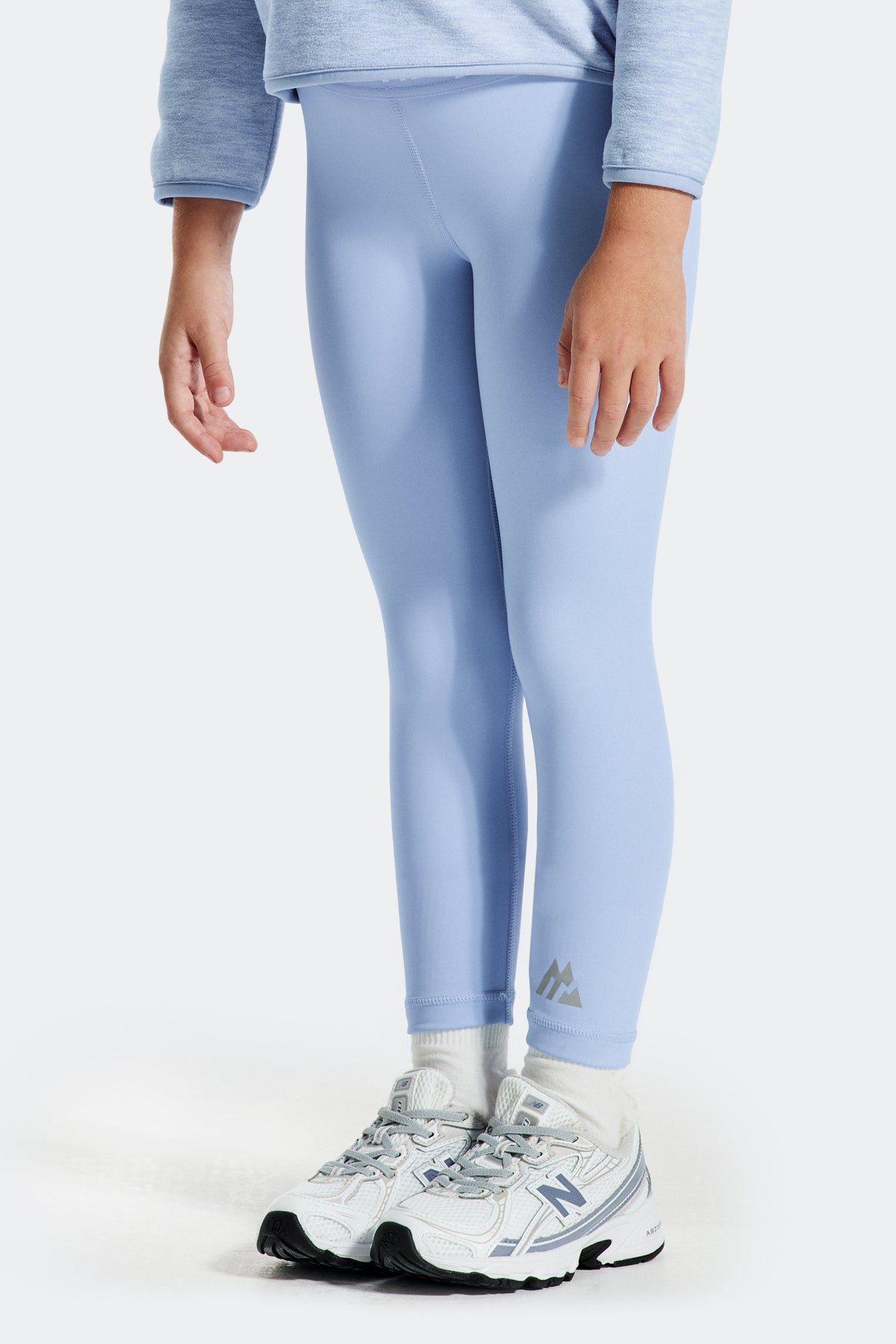 Montirex Infant Girls' Core Legging - Periwinkle Blue