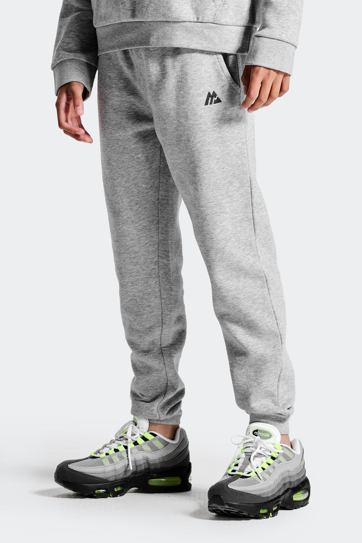 Montirex Junior Essential Jogger - Cement Grey Marl
