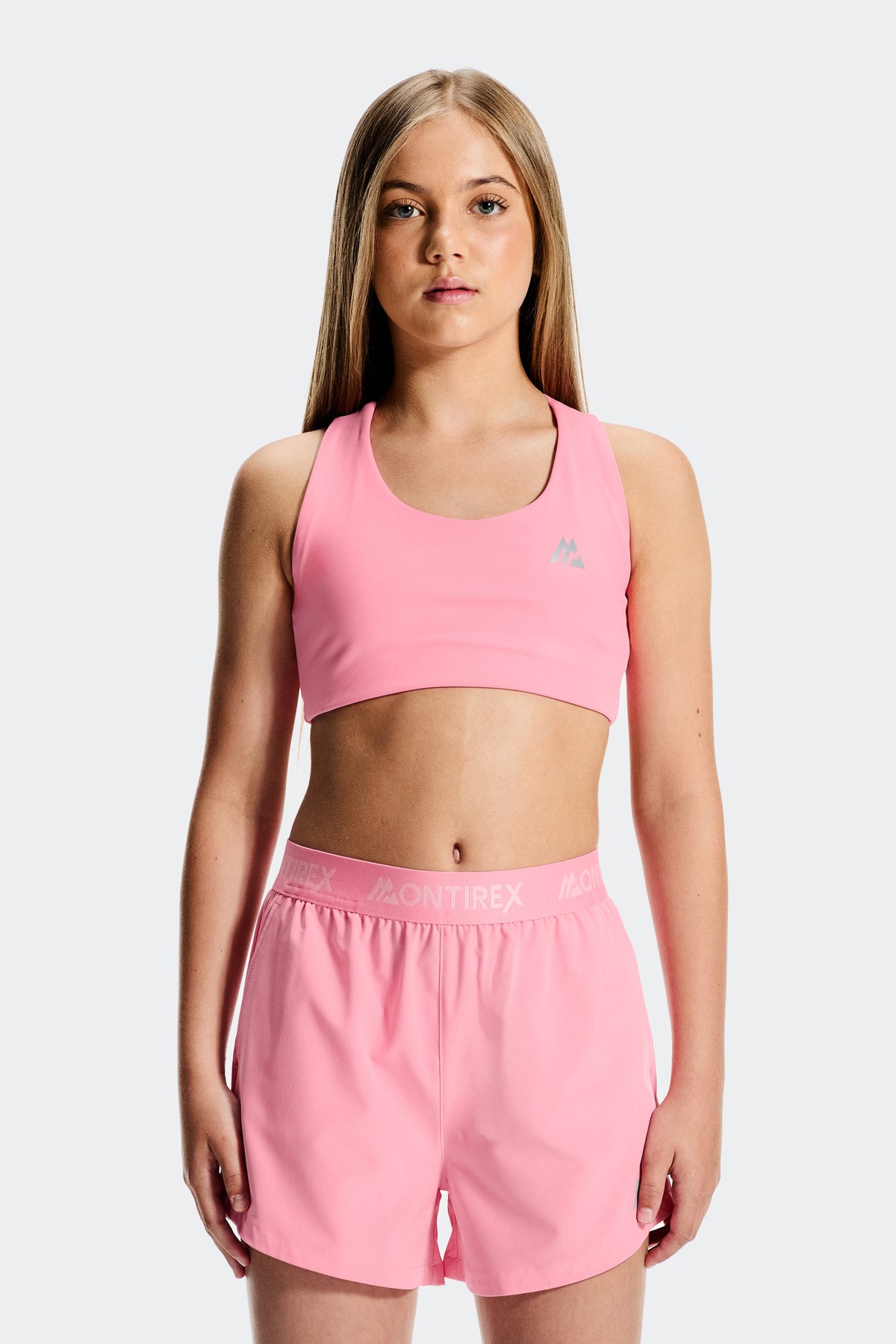 Montirex Girls' Icon Bra Top - Sweet Pink