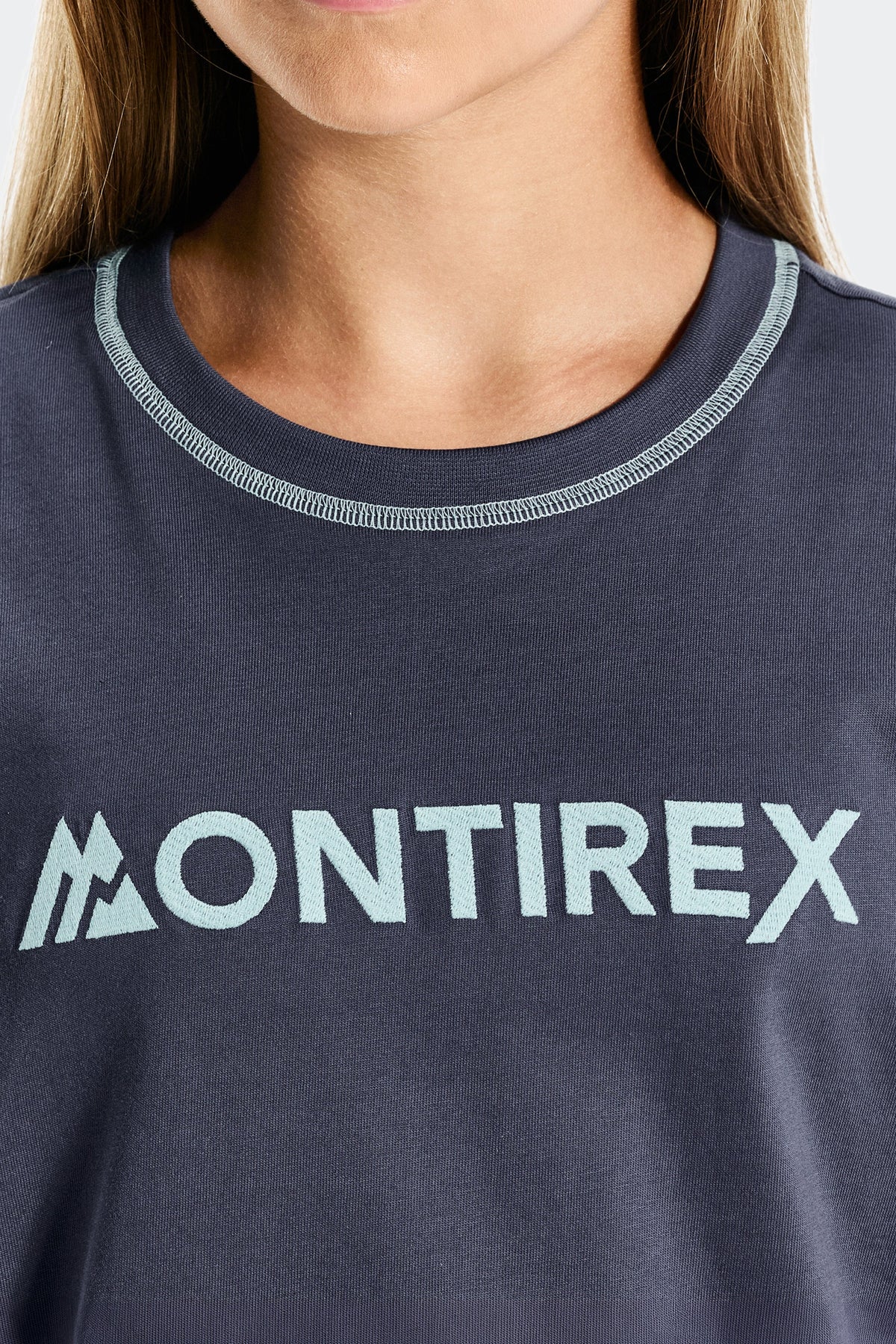 Montirex Girls' Highlight Graphic T-Shirt - Moonlight Blue