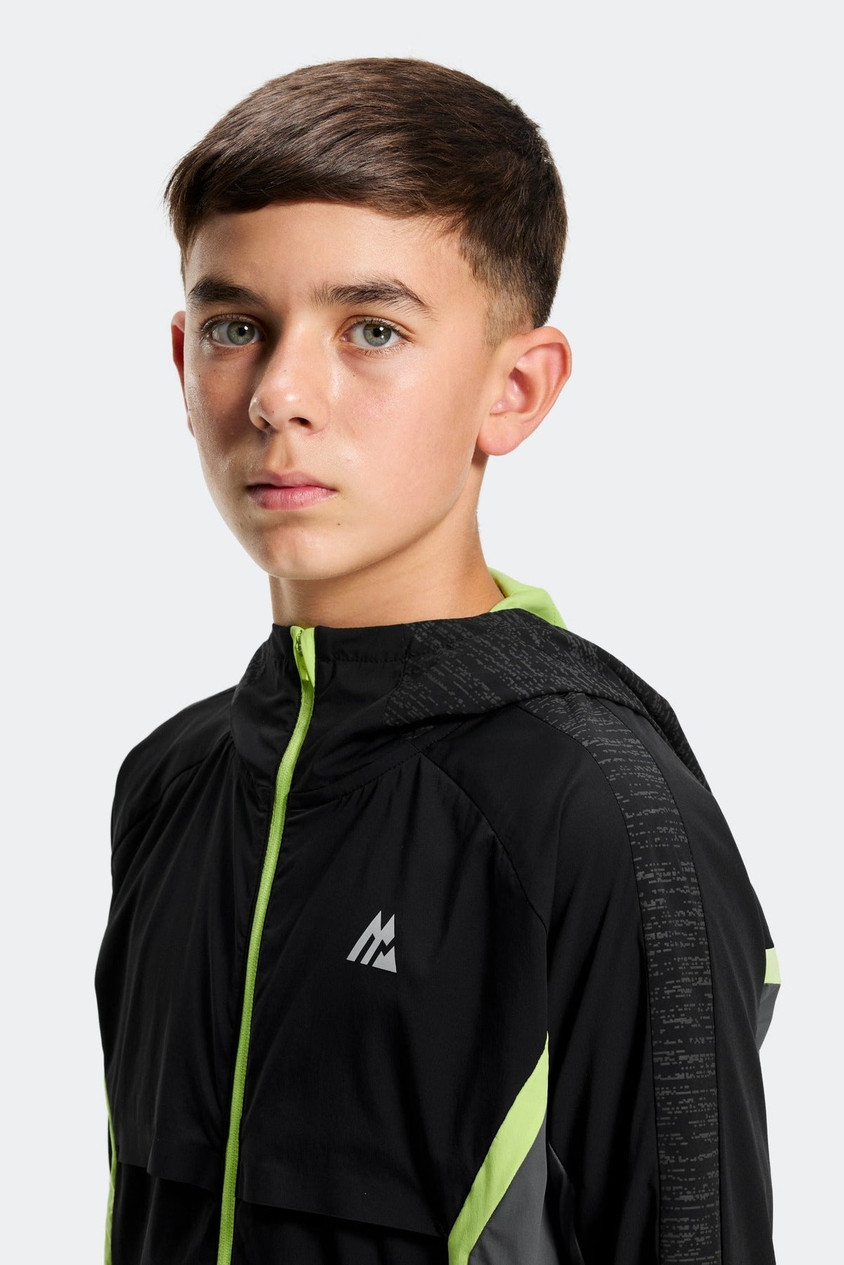 Montirex Junior MTX Run Apollo Jacket - Black Asphalt Apple Crush
