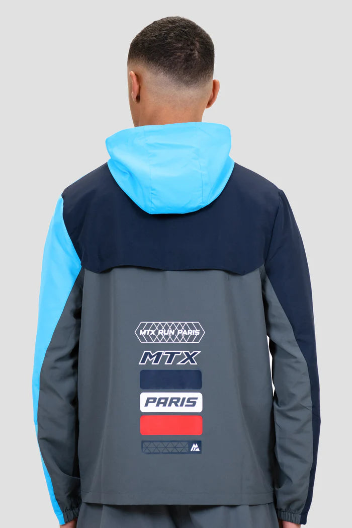 MTX RUN CITY PARIS JACKET - SLATE GREY/MIDNIGHT BLUE/EPSILON