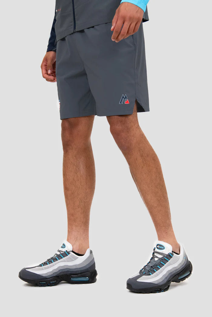 MTX RUN CITY PARIS SHORT - SLATE GREY/MIDNIGHT BLUE/EPSILON