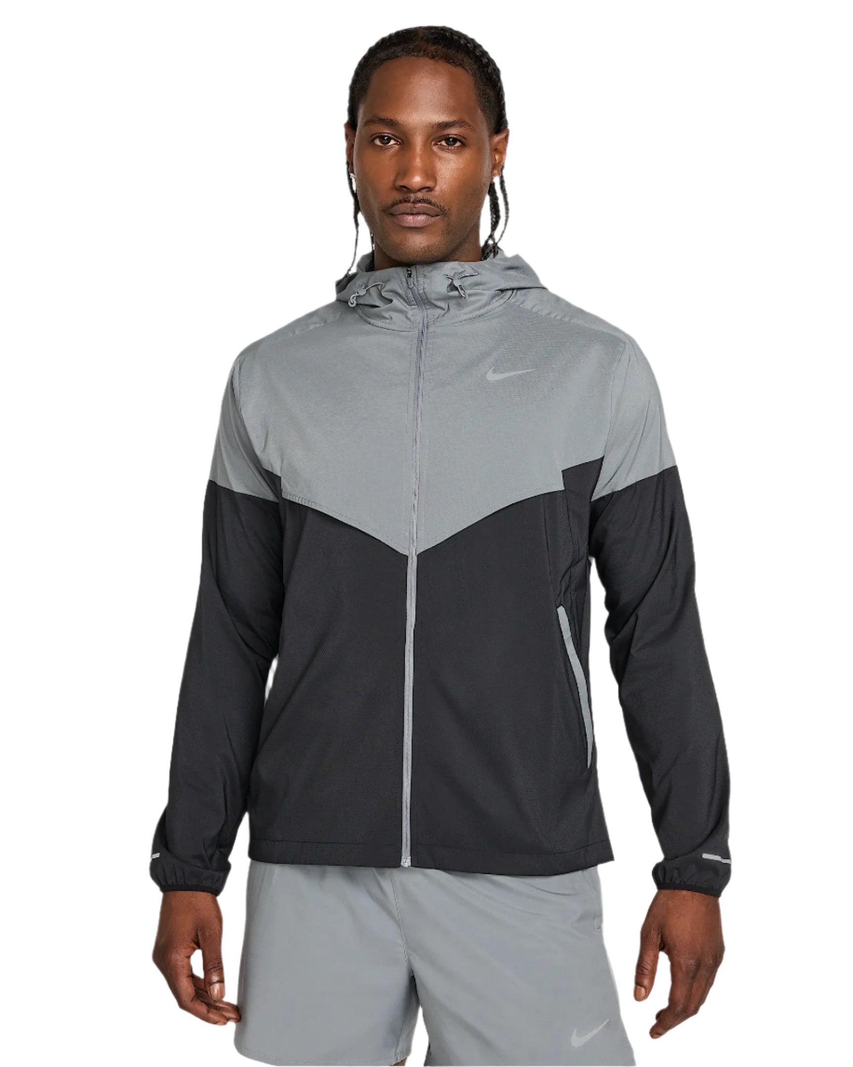 Nike Impossibly Light Windrunner - SMOKE GREY / BLACK