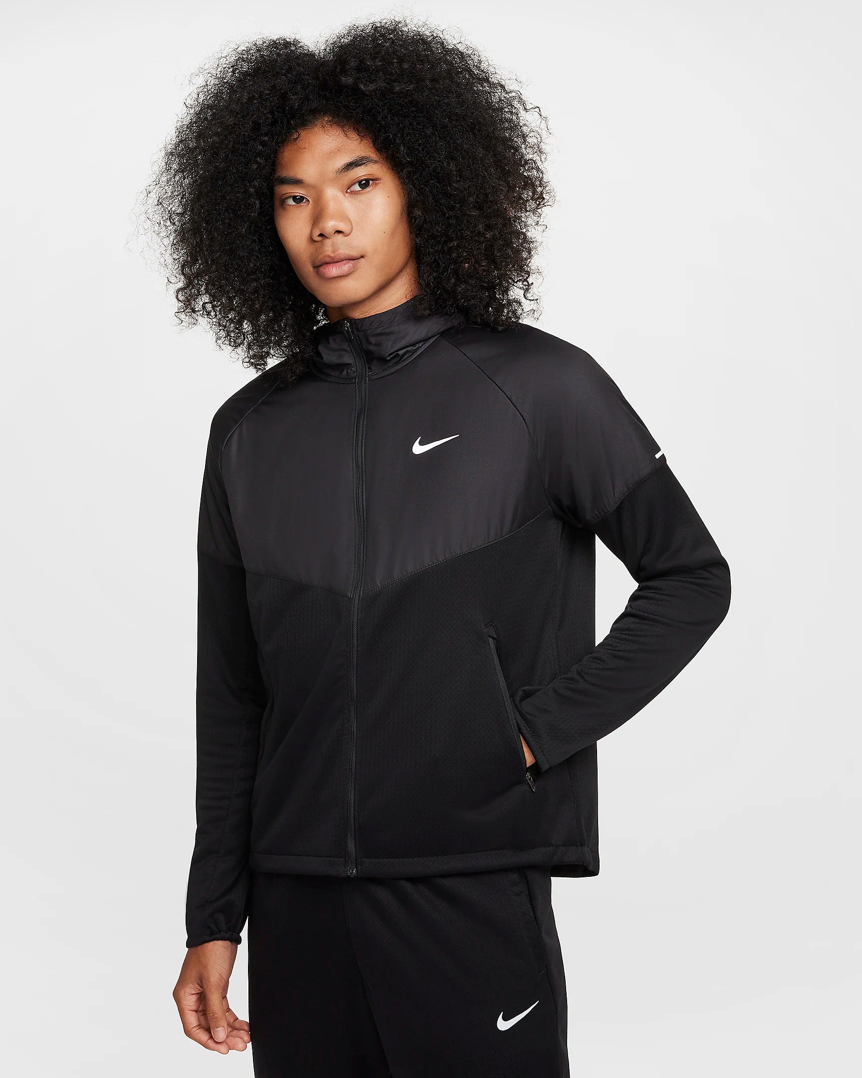 NIKE THERMA SPHERE TARCKSUIT - BLACK
