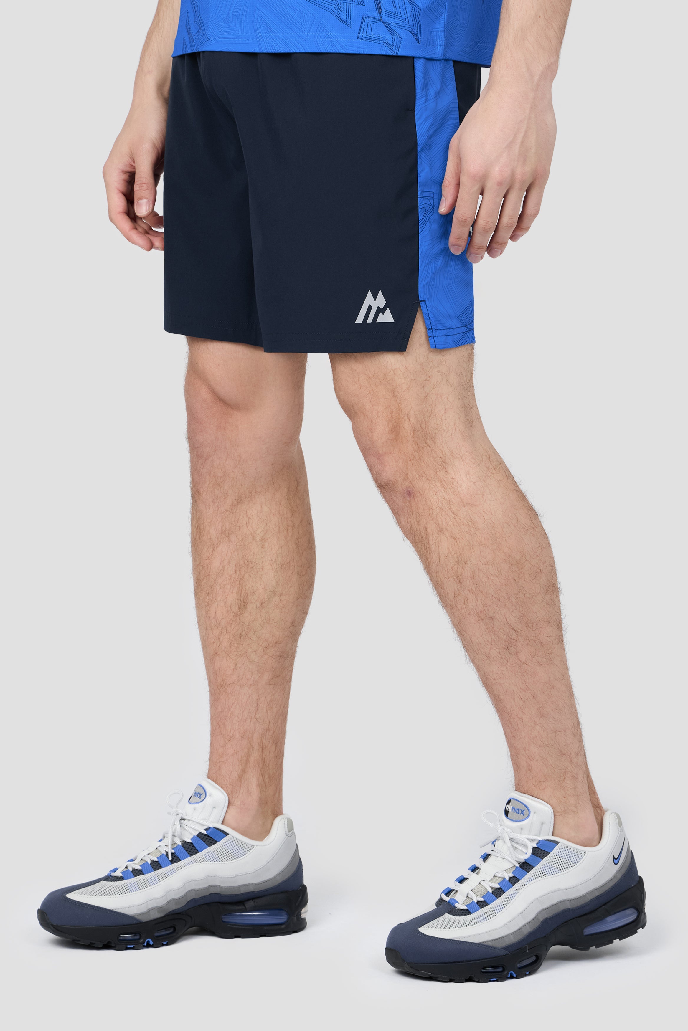 Montirex Geo M Print Short - Blue