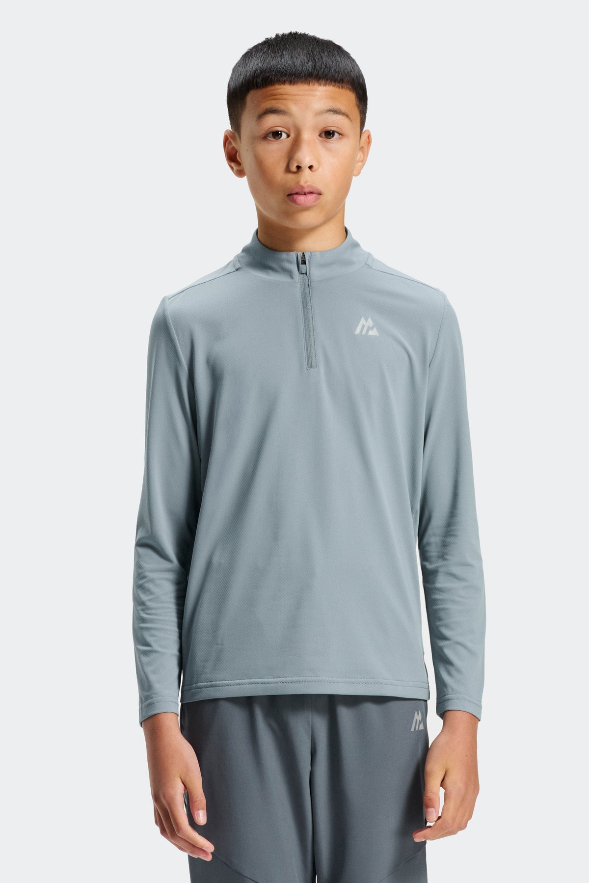 Montirex Junior Delta 1/4 Zip - Steel