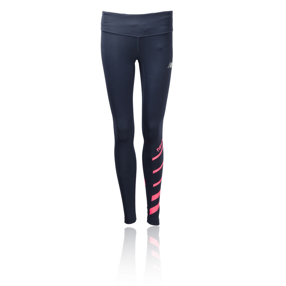 New Balance Accelerate Women's Running Tights - Navy