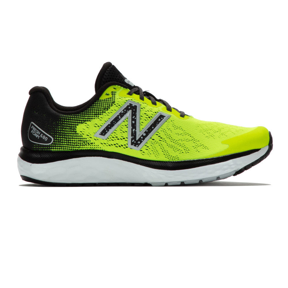 New Balance Fresh Foam 680v7 Men's Running Shoes - Thirty Watt/Black/Silver Metallic