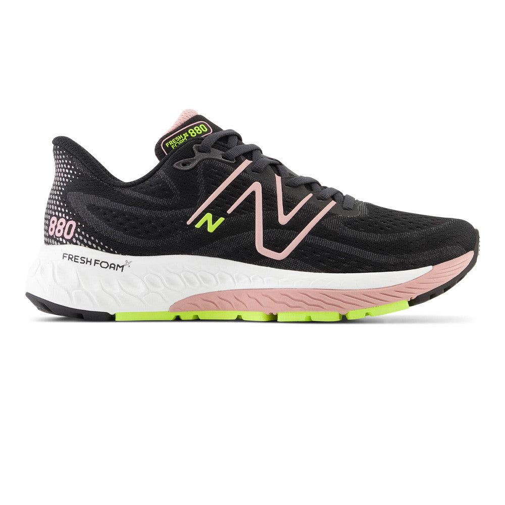 New Balance Fresh Foam X 880v13 Women's Running Shoes - Black/Pink Moon