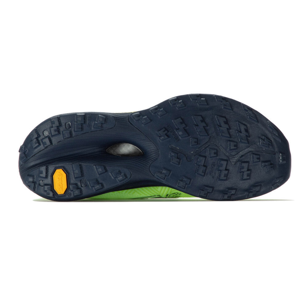 New Balance FuelCell SuperComp Men's Trail Running Shoes - Bleached Lime Glo/Navy/Tea Tree