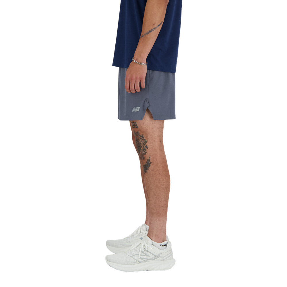 New Balance RC Seamless 7 Inch Men's Running Shorts - Graphite