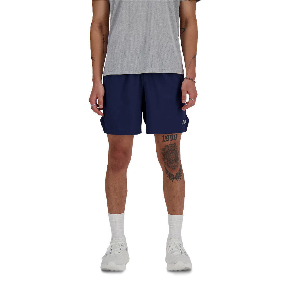 New Balance RC Seamless 7 Inch Men's Running Shorts - Navy