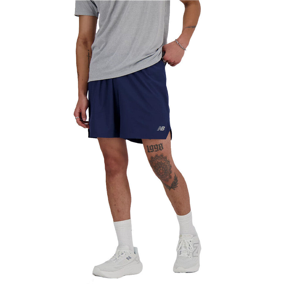 New Balance RC Seamless 7 Inch Men's Running Shorts - Navy