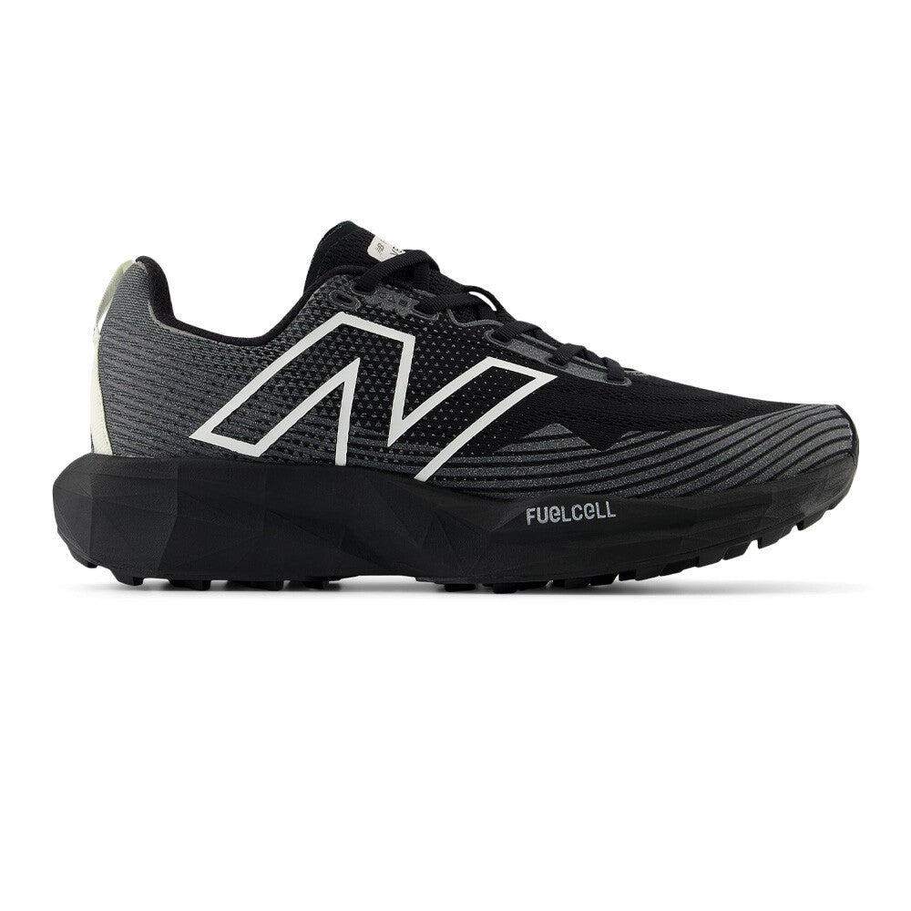 New Balance FuelCell Venym Men's Trail Running Shoes - Black/Team Away Grey/Sea Salt