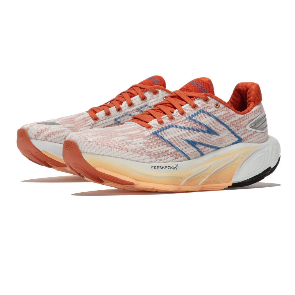 New Balance Fresh Foam X Balos Women's Running Shoes - White/Infield Clay/Blue Oasis