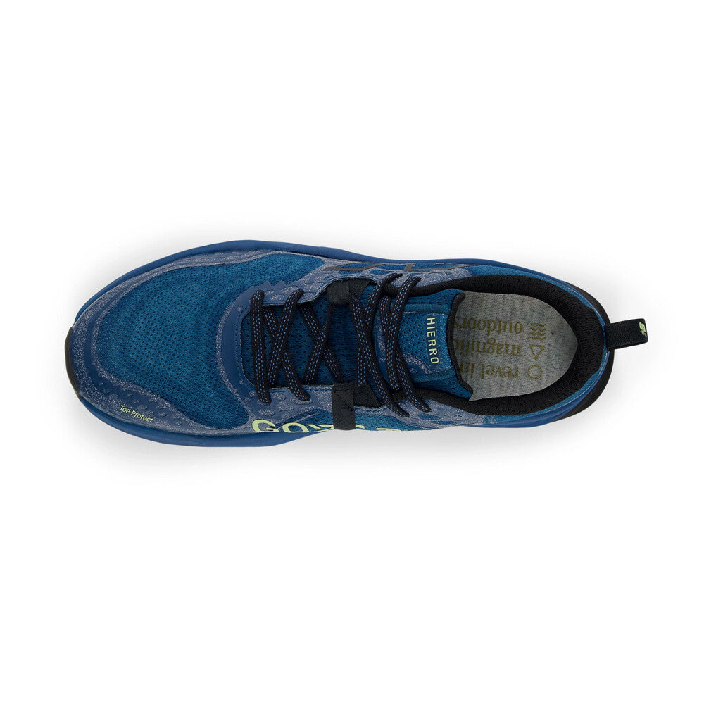 New Balance Fresh Foam X Hierro v8 GORE-TEX Men's Trail Running Shoes - Deep Sea/Black/Everglade Green