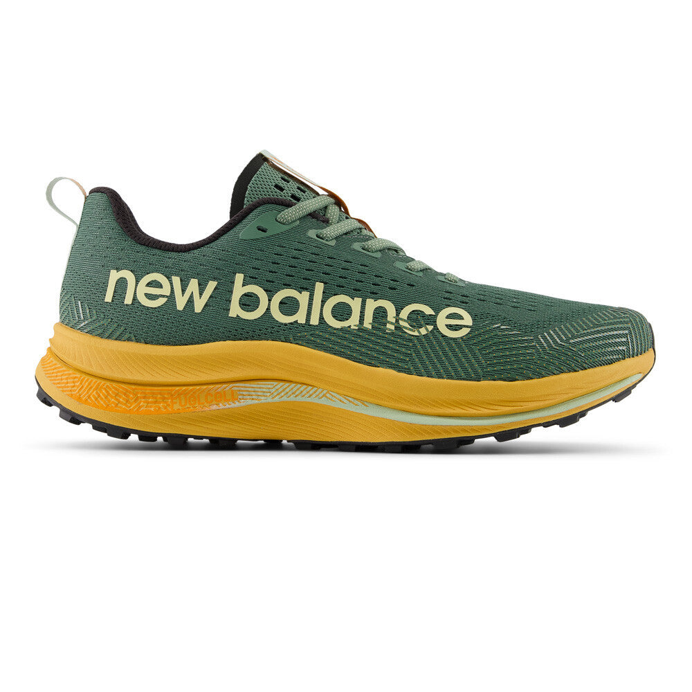 New Balance FuelCell SuperComp Men's Trail Running Shoes - Dark Juniper/Dried Apricot/Calcium