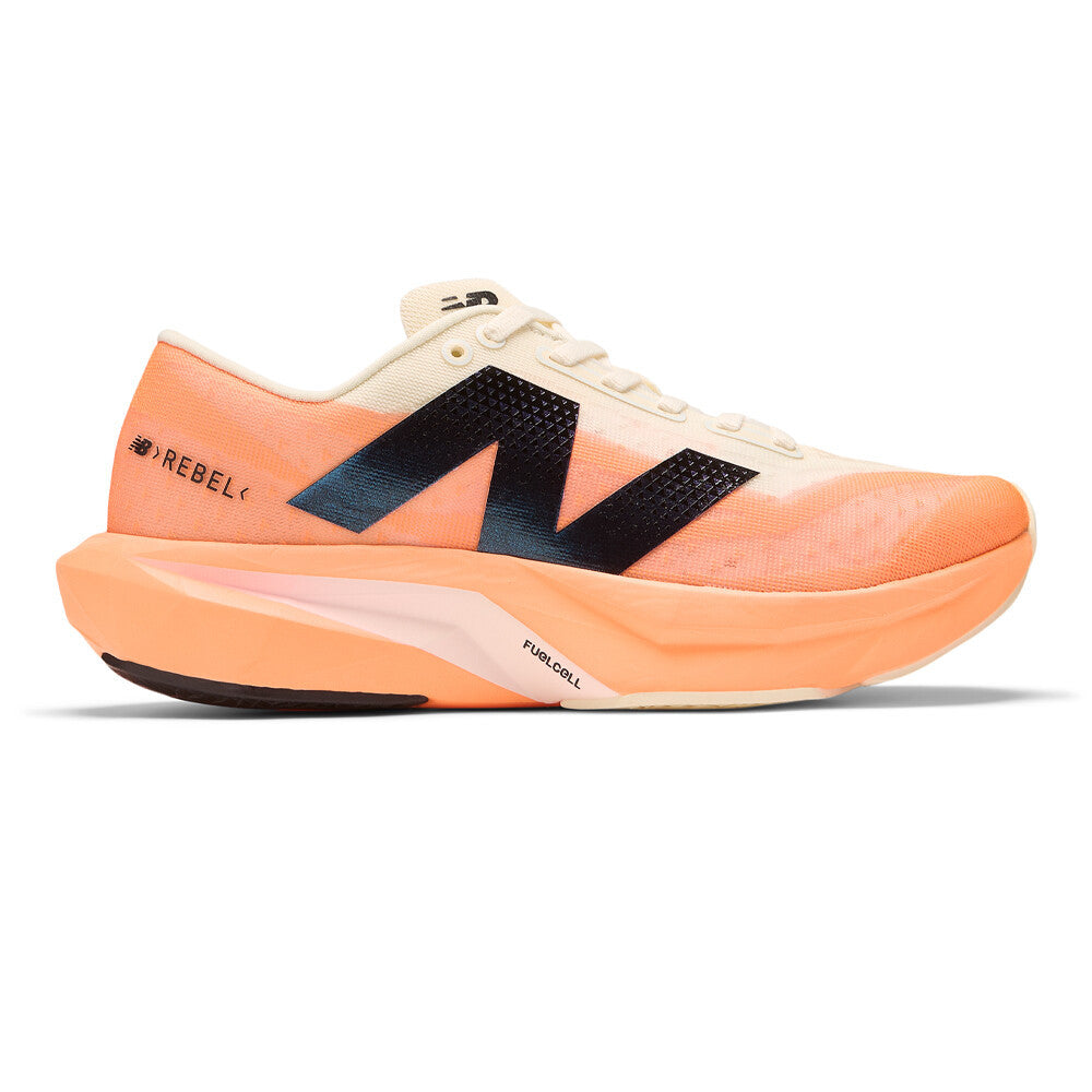 New Balance FuelCell Rebel v4 Women's Running Shoes - Hot Mango/Angora/Black