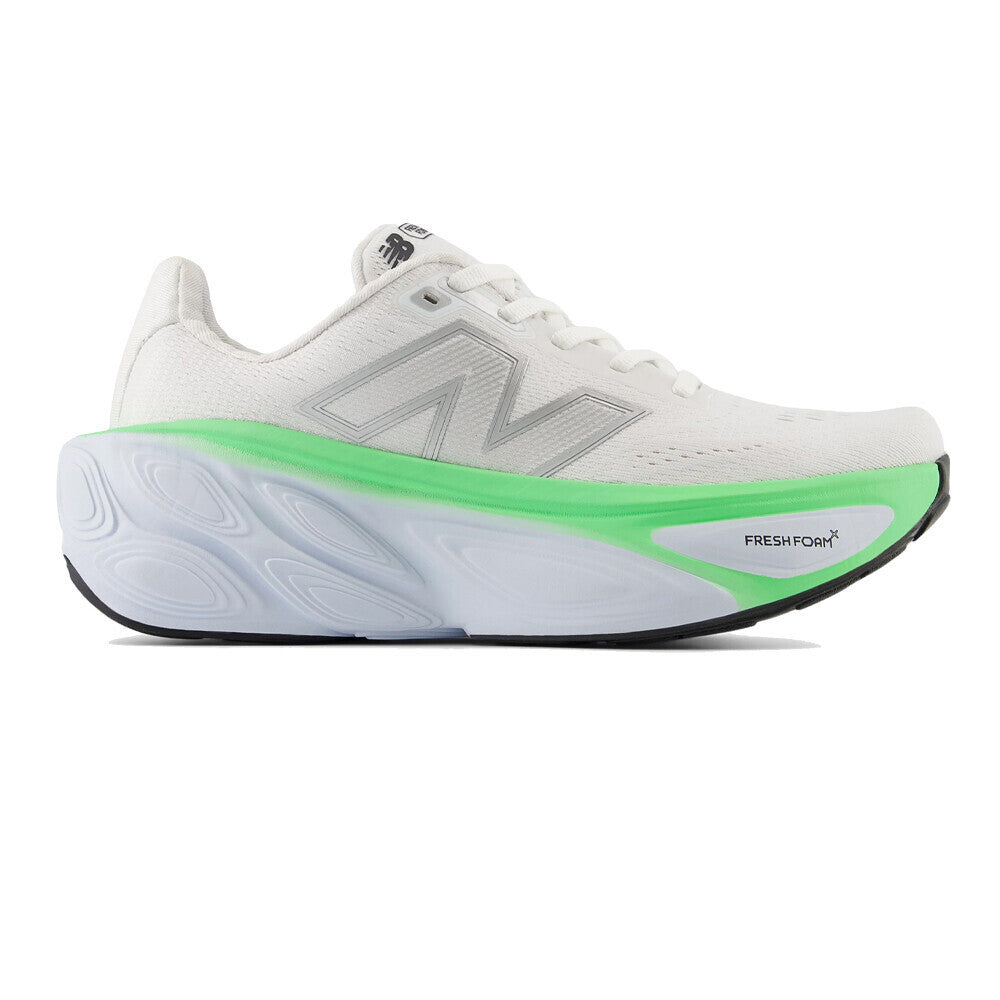 New Balance Fresh Foam X More v5 Women's Running Shoes - White/Ice Blue/Electric Jade