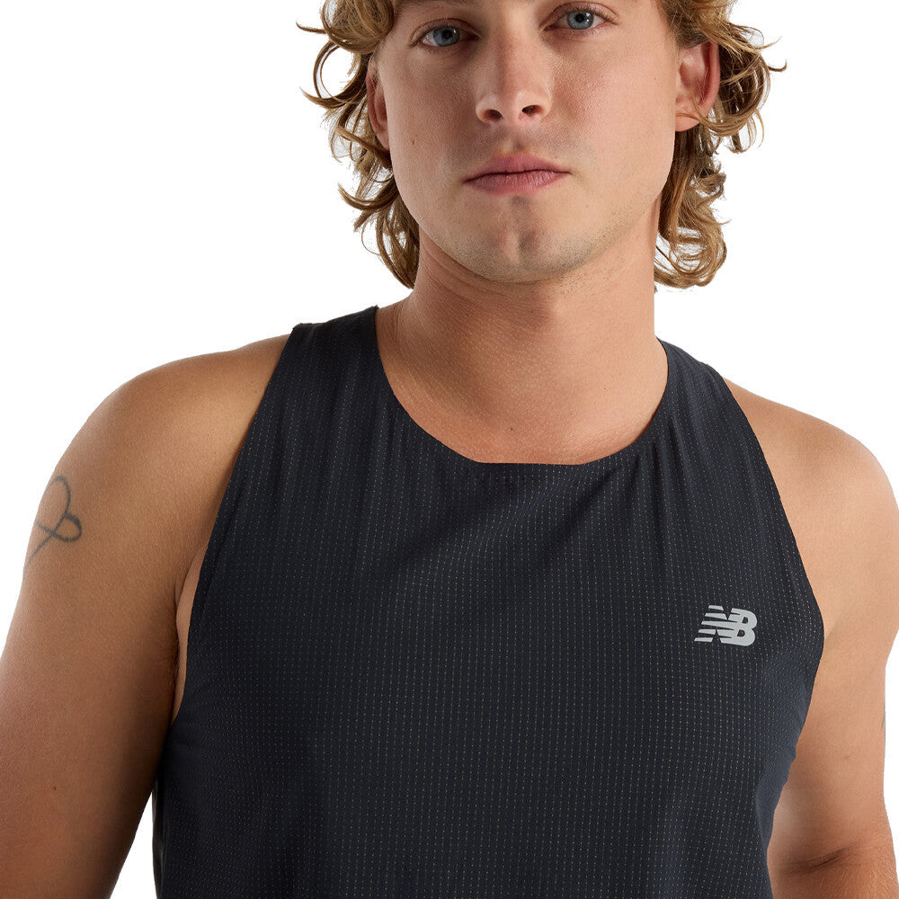 New Balance Race Day Ultra Light Men's Vest - Black