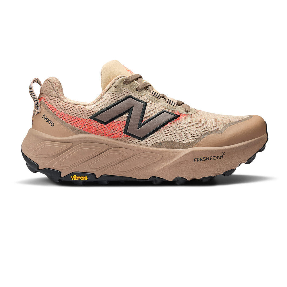New Balance Fresh Foam X Hierro v9 Men's Trail Running Shoes - Desert Clay/Earth Shadow/Urgent Red