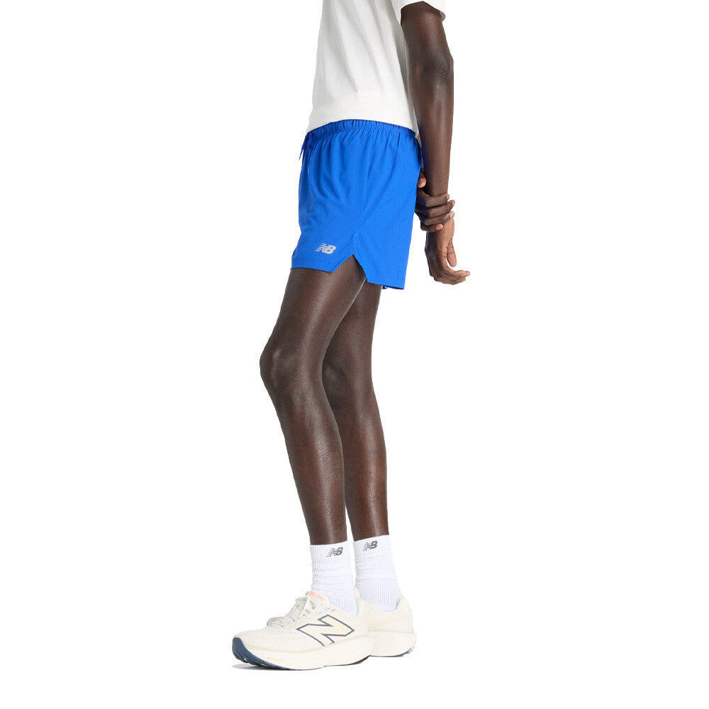 New Balance RC Seamless 5 Inch Men's Running Shorts - Blue Gemstone