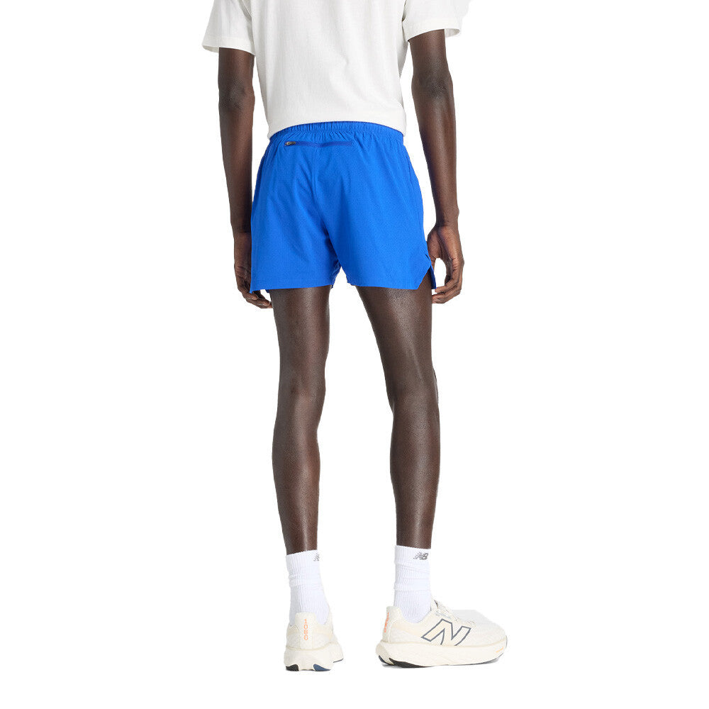 New Balance RC Seamless 5 Inch Men's Running Shorts - Blue Gemstone