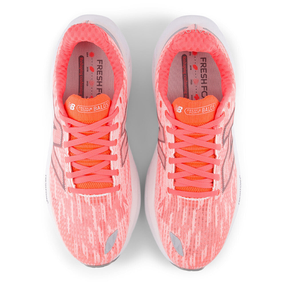 New Balance Fresh Foam X Balos Men's Running Shoes - Urgent Red/Grey Matter/Silver Metallic
