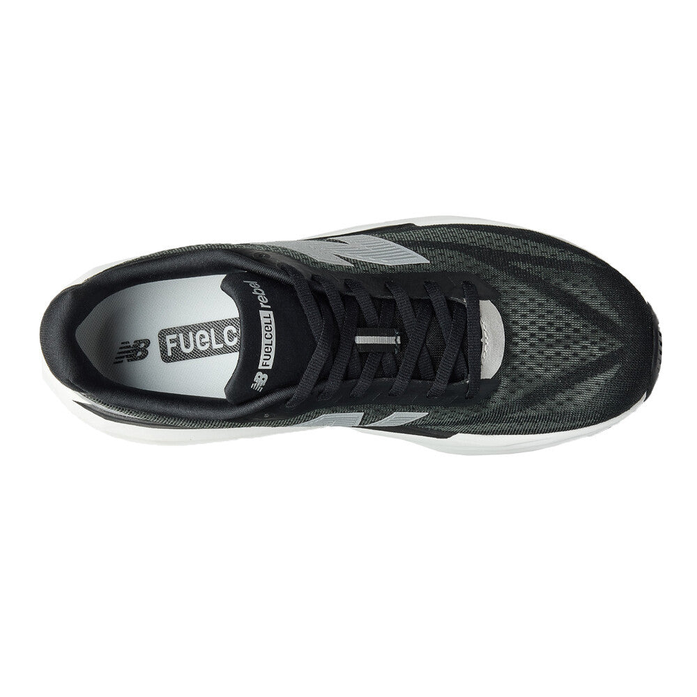 New Balance FuelCell Rebel v5 Men's Running Shoes - Black/Silver Metallic/White