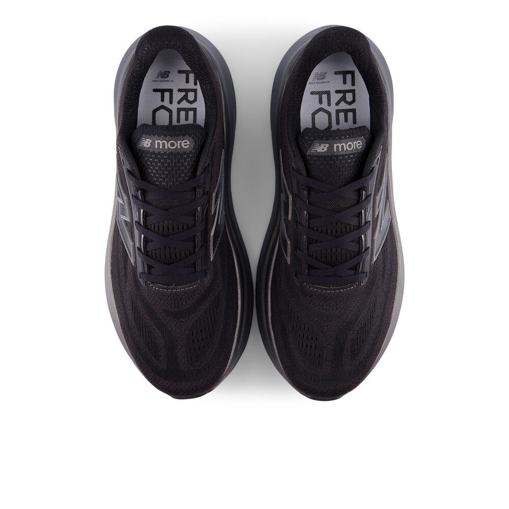 New Balance Fresh Foam X More v6 Men's Running Shoes - Black/Castlerock/Black Metallic