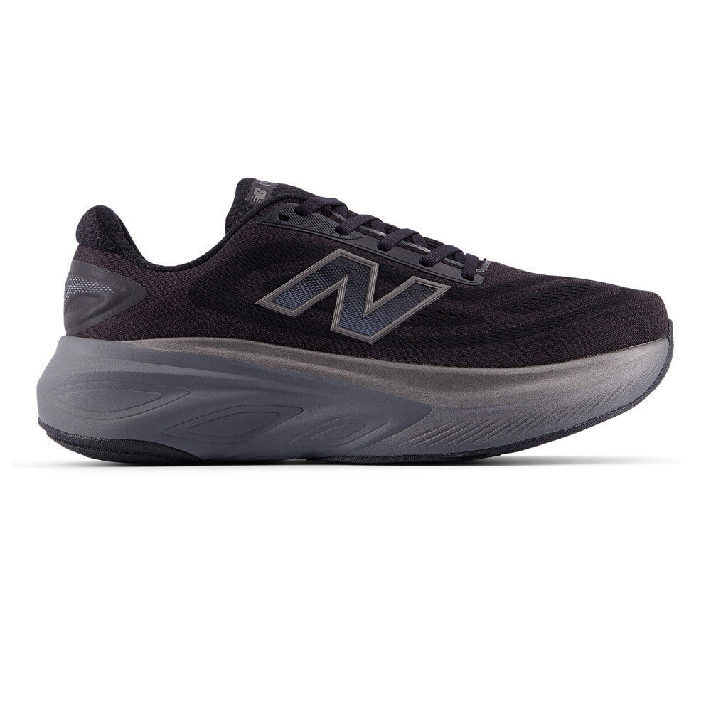 New Balance Fresh Foam X More v6 Men's Running Shoes - Black/Castlerock/Black Metallic