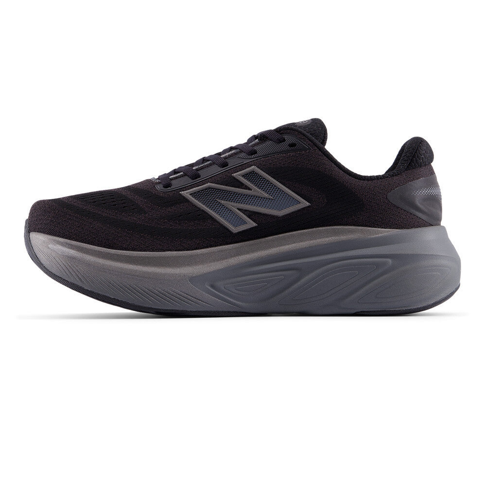 New Balance Fresh Foam X More v6 Men's Running Shoes - Black/Castlerock/Black Metallic