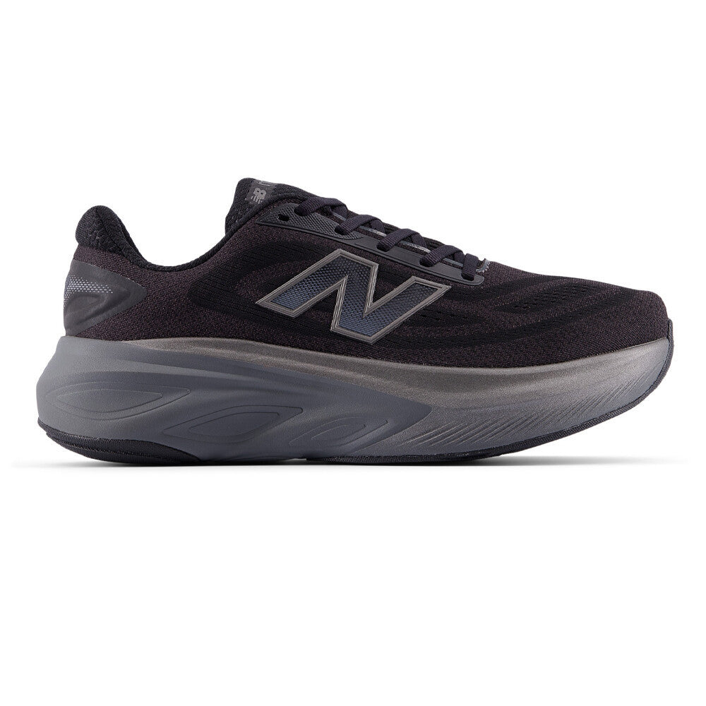 New Balance Fresh Foam X More v6 Men's Running Shoes (2E Width) - Black/Grey