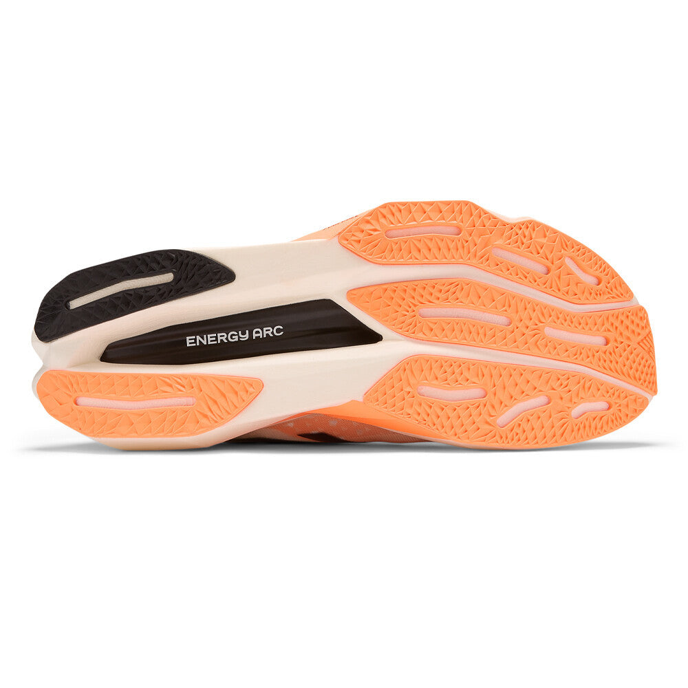 New Balance FuelCell SuperComp Elite v4 Women's Running Shoes (D Width) - White/Hot Mango